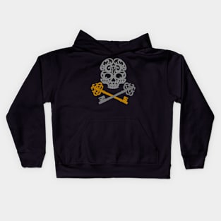 Skull and Cross Keys Kids Hoodie